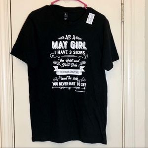 The Concert Tee Women 3 Side May Girl Graphic Top